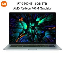 7840HS 미니 PC 노트북 RedmiBook Pro 15 AMD Ryzen 7 16G RAM 512G 1T 2T SSD 32K 120Hz 156 인치 컴퓨터