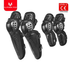 오토바이 보호구 DH CE 콤보 스포츠 보호대 패드 팔꿈치 보호 야외 무릎 모토크로스 MTB 승인 장비 기어, Black Suit, 1개