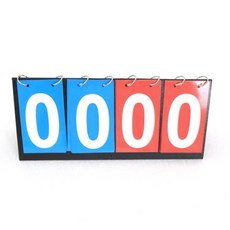 중국OEM 각종경기 점수판 36X17cm / (숫자판/번호판/농구점수판/탁구점수판/탁구그물망/축구연습용품/하키/탁구연습공 추천), 1개