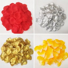 셀프 웨딩 플라워샤워 장미 꽃잎 폭죽 51color 금색 은색 꽃가루 프로포즈 어버이날 스승의날 파티 운동회 결혼식 고백 생일파티 스드메 사진 백일 돌잔치 축하 행사 장식, 100p, 핑크