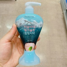 LGHealthcare 히말라야 핑크솔트 펌핑치약 아이스카밍 285g