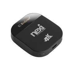 (NEXI) 스마트폰 4K 무선 MHL 동글 IOS 안드로이드 미러링