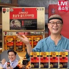 [TV홈쇼핑 정품] 김오곤 원장이 배합 완성한 고려 6년근 홍삼정 골드프리미엄