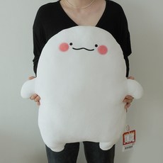 대형 익명이 캐릭터 쿠션 인형 [55cm 애착 뚱 모찌 인형 선물], 단품