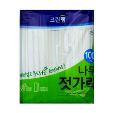 ♣크린랩 나무젓가락 100개입♣ 0802 PLAB:!@#$!, 단품, 1개