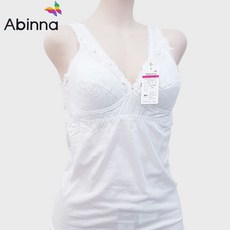 아빈나 순면 홑겹 노와이어 브라런닝 LG1006두리이너웨어