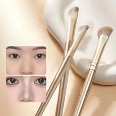 작두 낫 모양 코 섀도우 브러쉬 세트 내추럴 스머지 아이섀도우 컨투어링 메이크업 전문 미용 화장품 도구, [04] 3 PCS