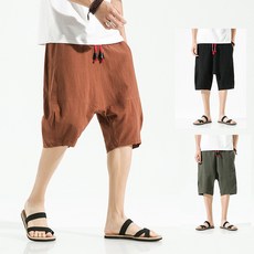 남자칠부반바지
