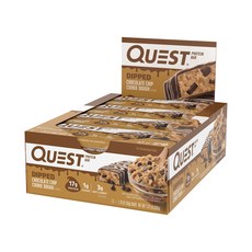 QUEST 퀘스트 뉴트리션 다이어트 프로틴 바 60g 12개입, 8. 딥 초콜렛 칩 쿠키 도우 12개입