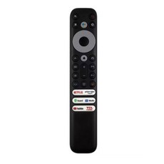 미니 LED 4K UHD 스마트 TV 넷플릭스 프라임 비디오 유튜브 가드 포함 TCL 리모컨 RC902V 안드로이드 교체, black
