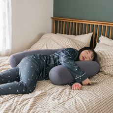 미니 바디필로우 U자 U자형 안고자는베개, 그레이(추천)
