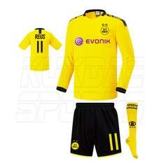 F.L.N 19-20 도르트문트 홈 축구 유니폼(풀마킹 스타킹 포함)
