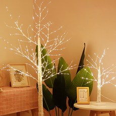 메이리앤 LED 자작나무 트리 스탠드형 무드등, 150cm