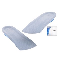 여성용 파워겔 키높이깔창(2cm) 여자깔창 일반깔창 깔창 패션잡화 편한짤창 발냄새 발편한 여자용깔창 여성용깔창