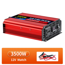 1600W-10000W 순수 정현파 인버터 DC 12V24V - AC 220V 50hz 전원 충전기 동글 어댑터 범용 콘센트, 8) 4500W 50Hz - 12V - 220V