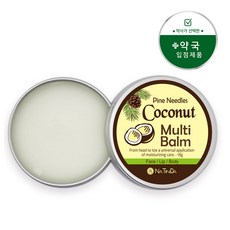 보습 영양 천연성분 나틴다 파인니들 천연 멀티 오일밤 18g, 코코넛, 1개