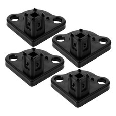 ULTECHNOVO Camping Tent Feet CLAMP 램프 4pcs RepLACE 레이스ment Poles Awning BRA 브라CKET 라켓 Pp MAT 매트eri, ULTECHNOVO Camping Tent Feet C