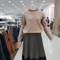 더아이잗 도톰 카라 풀오버니트(IKAN1PO77-511)
