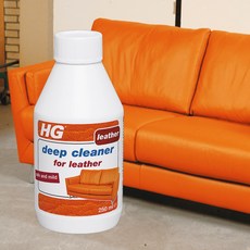 HG 가죽 딥 클리너 쇼파 얼룩제거 곰팡이제거 세정제, 1개, 250ml