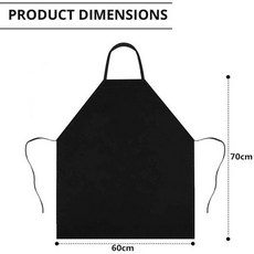 포미나가운 개인화 된 요리사 모자와 요리사 앞치마 주방 공예 사용자 정의 유니폼 단체복, 미러 골드 텍스트, 1개 - 포미나가운