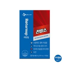CJ웰케어 전립소 800mgX30캡슐 쏘팔메토 토마토 옥타코사놀 아연 코스트코, 30정, 1개