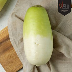 [맛다름] 제주 세척 월동무 2개, 1개