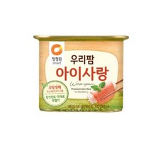 청정원 우리팜 아이사랑 햄통조림, 330g, 4개