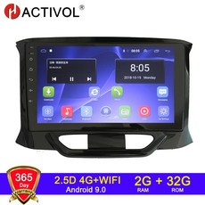 4G 와이파이 2G 32G 안 드 로이드 9.0 2 딘 자동차 라디오 LADA X 레이 Xray 2015 2019 자동차 오디오 autoradio 안 드 로이드 자동차 오디오, 1개, 4G 2G 32G, 단일