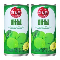 과일촌 매실 드링크, 180개, 175ml