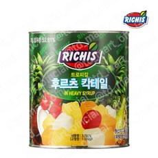 (주)동서 리치스 트로피칼 후르츠 칵테일, 3kg, 5개