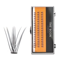 더분 [더분] 부분 속눈썹 FR-02(2개번들) 인조, 2개입, 8mm