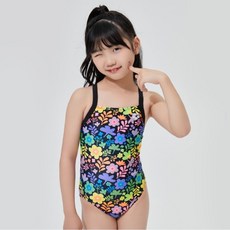 아레나 부케 아동 원피스 수퍼 플라이백 수영복 "A4SG1GO09 "