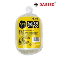 동백 물엿3kg 요리당 봉지물엿3kg 올리고당 흰물엿, 단품