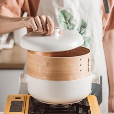 편백나무찜기 세이로무시 미니떡시루 세라믹, 옵션7