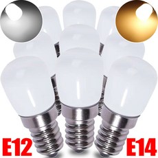 고휘도 LED 전구 냉장고 전구 냉장고 디스플레이 램프 미니 야간 조명 따뜻한 백색 LED 스포트라이트 E12 E14 220V, 없음, 5) E14- WarmLight - 4PCS