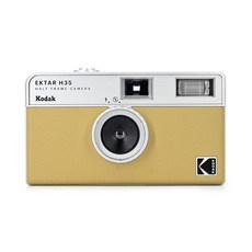 새벽에 받을 수 있는 코닥 엑타 H35 필름카메라 / KODAK EKTAR H35 토이카메라 하프필름카메라 필카추천 필카입문, 1개, 샌드(옐로우) - 입문카메라추천