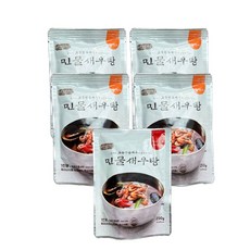 인주푸드 민물새우탕 매운맛250g 1봉 + 순한맛250g 4봉, 1개, 1250g