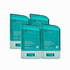 A.H.C 내추럴 퍼펙션 프레쉬 선스틱 SPF50+ PA++++, 22g, 4개