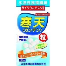 山本漢方製薬 일본직구 한천 곡물 280개, 사이즈, 1개