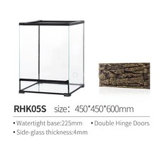 렙티주45x45x60cm 테라리움 사육장 파충류 크레스티드게코