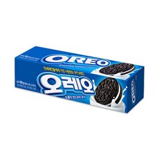오레오 초콜릿 샌드위치 쿠키 화이트 크림, 100g, 24개