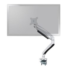 [천삼백케이] [카멜마운트] 고중량 모니터 거치대 USB포트 내장형 PMA-2U, 화이트