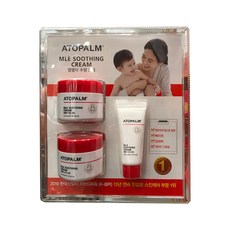 아토팜 MLE 수딩크림 100ml X 2 + 30ml 130ml 유아크림, 1세트