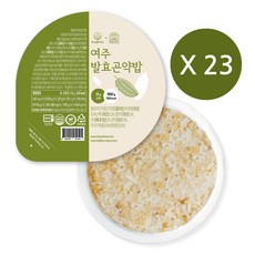 제로레시피 여주발효곤약밥 150g 150g x 23팩, 23개