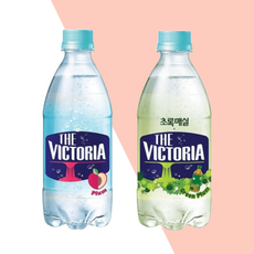 빅토리아 탄산수 자두20개 +초록매실20개 500ml, 20개