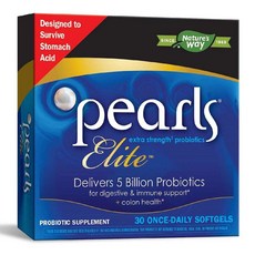 네이쳐스웨이 엘리트 프로바이오틱 30캡슐 Natures Way Pearls Elite Probiotic Caps 30 ct, 1개