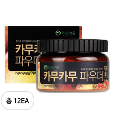 오가닉가든 카무카무 파우더, 100g, 12개