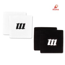 모리모토 손목밴드 / WRISTBAND 2PK 3인치 (2개입) 색상선택 / 아대, 검정