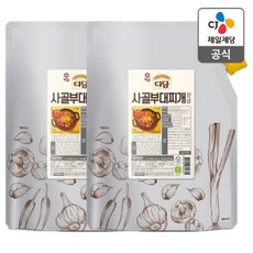 다담 사골부대찌개양념, 2kg, 2개