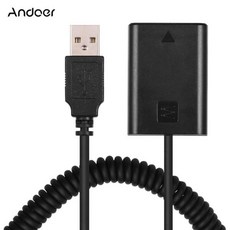 소니 A7 A7II A7R A7S A7RII ILDC 카메라케이블 Andoer 5V USB NP-FW50 더미 배터리 팩 커플러 어댑터, CHINA
